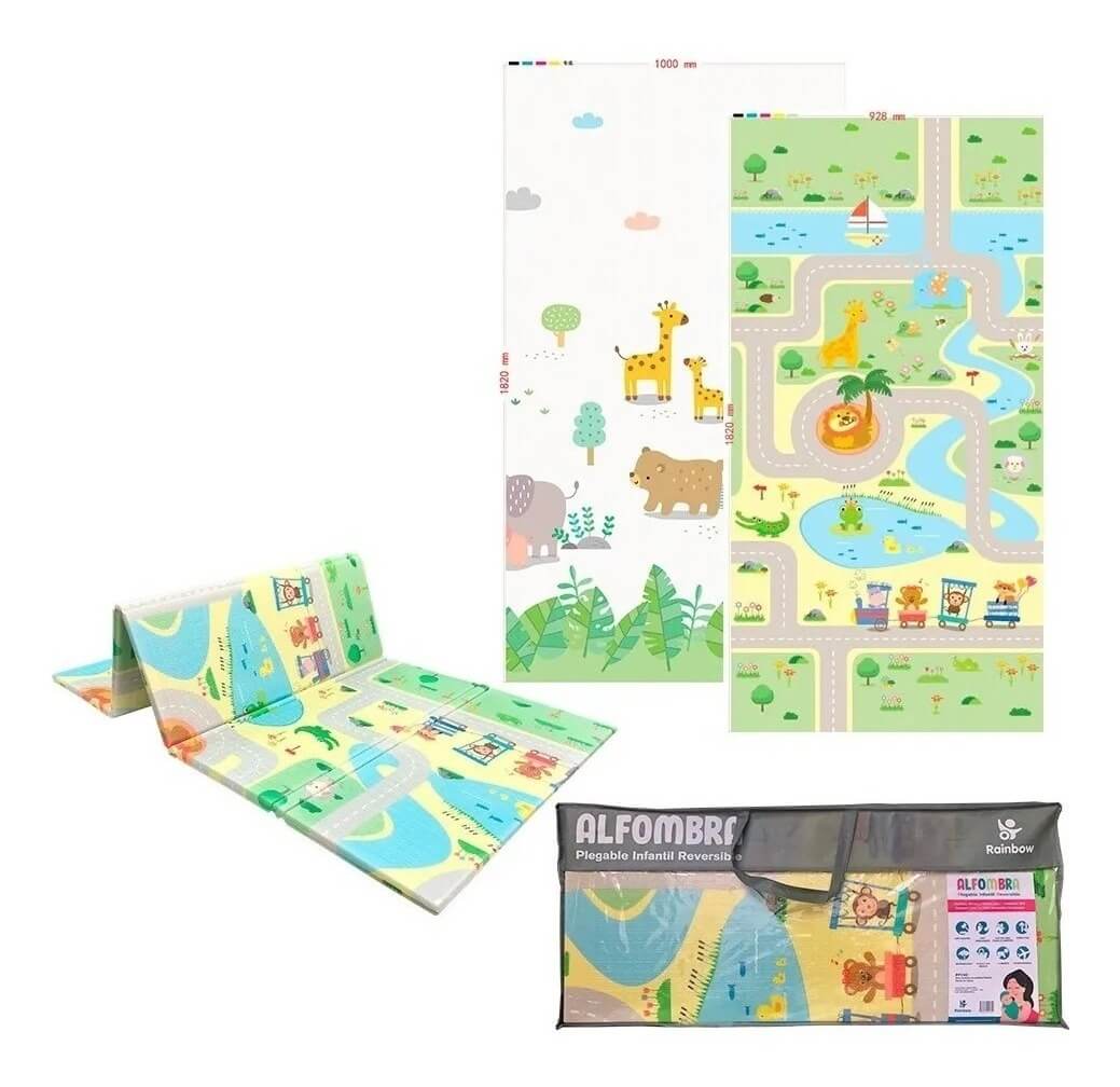 Alfombra Rainbow antigolpe 160x180