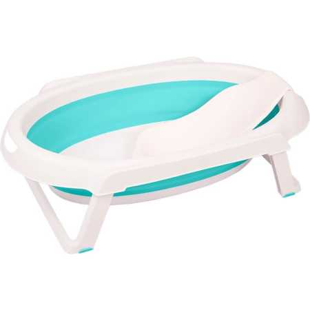 Bañera plegable Carestino con asiento