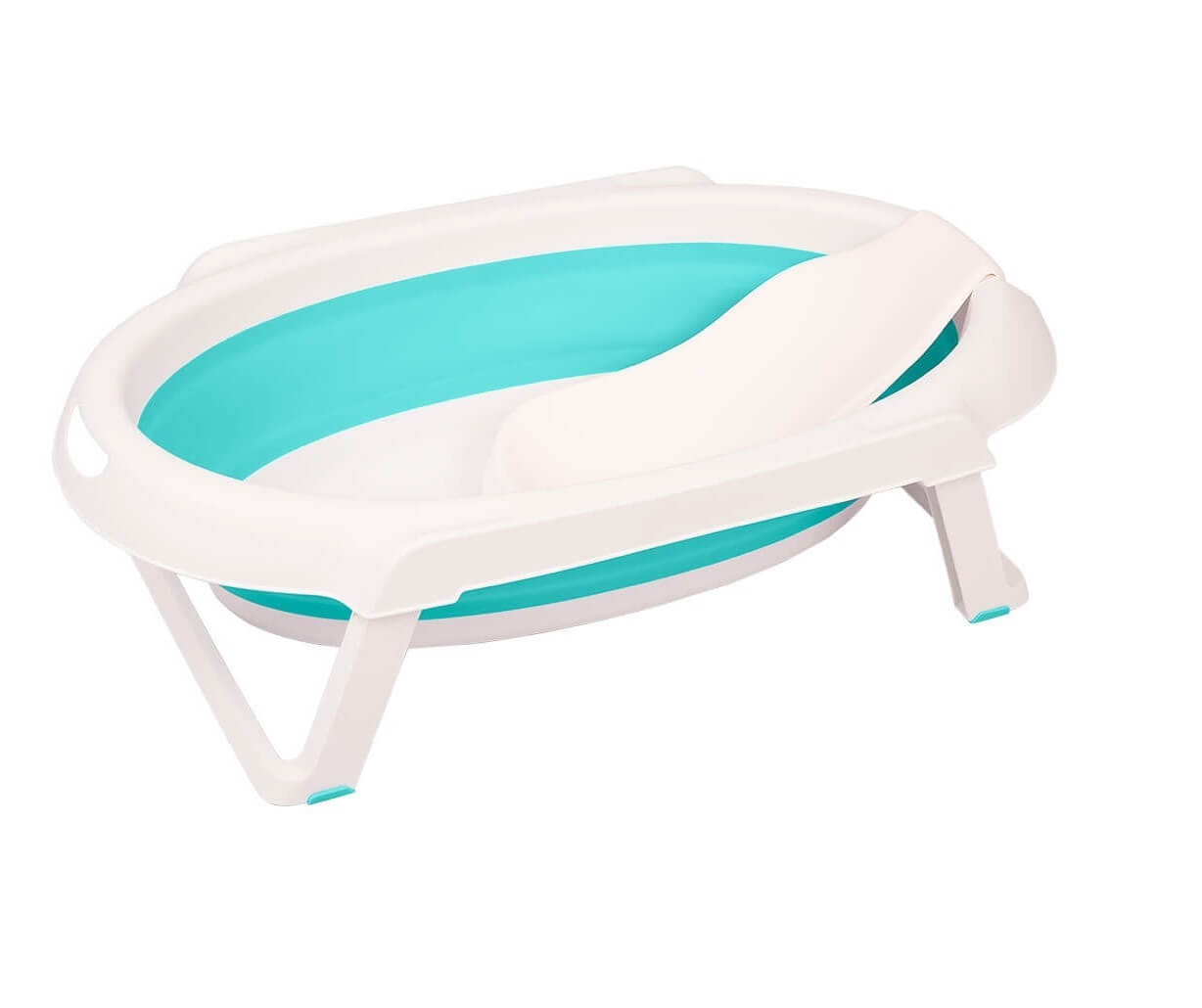 Bañera plegable Carestino con asiento