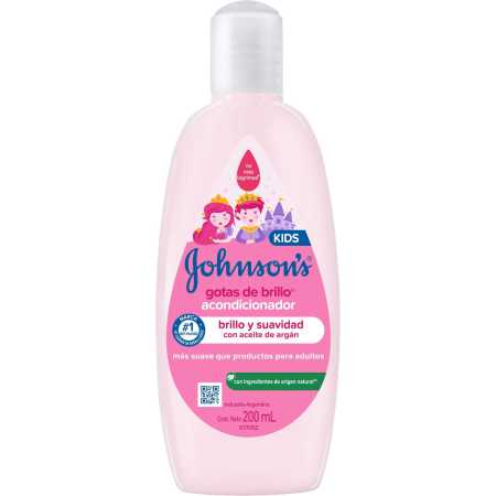 Acondicionador J&J Gotas de Brillo x200