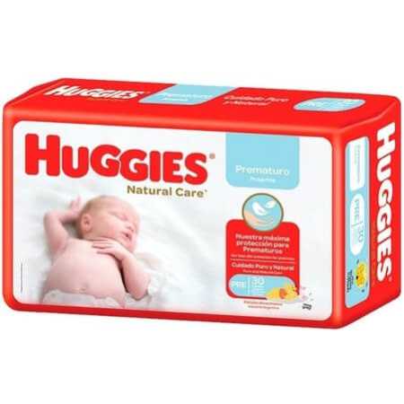 Huggies Natural Care Prematuro x30