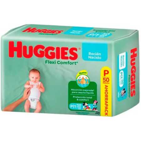 Huggies Flexi Comfort talle P x 50 unidades