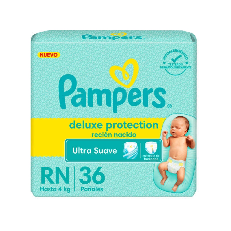 Pampers Deluxe Protection RN x 36 (hasta 4kg)