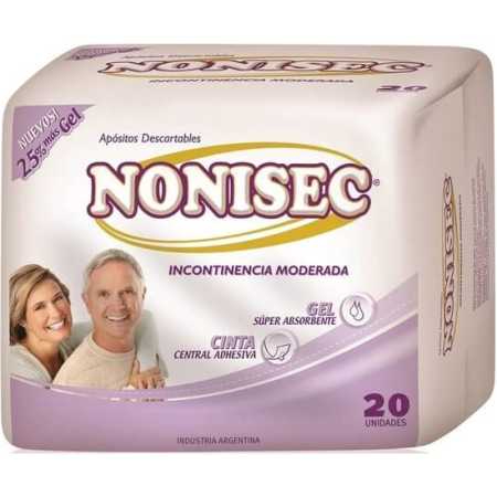 Nonisec apósito de incontinencia moderada x 20u