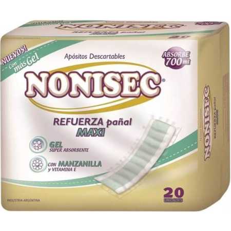 Nonisec apósito refuerza pañal MAXI x 20 unidades