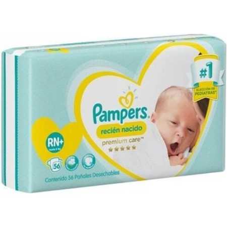 Pampers Deluxe Protection recién nacido + x 56 (hasta 6kg)