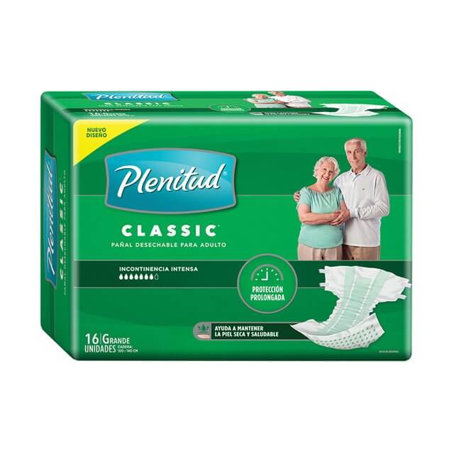 Plenitud Classic Elastizado M, G, XG x16