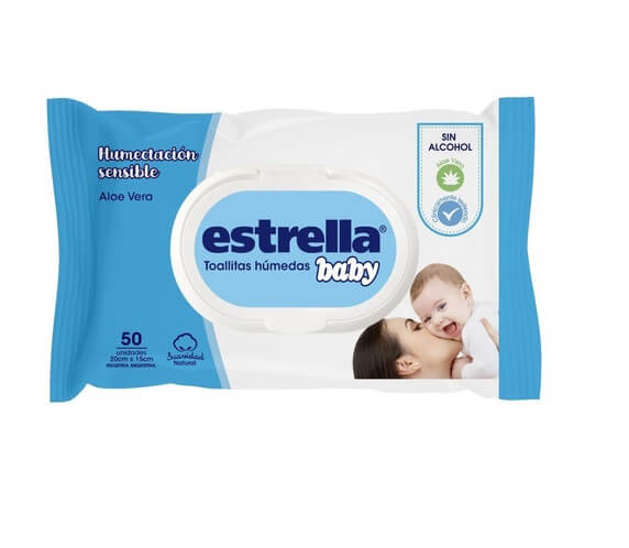 Toallitas Estrella Baby x50