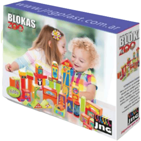 Bloques Didacticos Blokas Zoo JNG