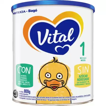 Vital 1 – Lata 800 Grs (0 a 6 meses)