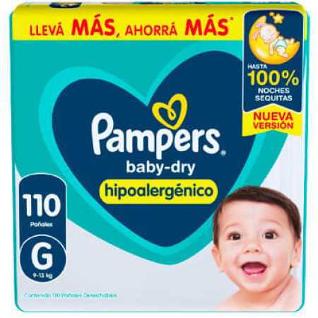 Pampers Baby Dry Super Pack G, XG, XXG