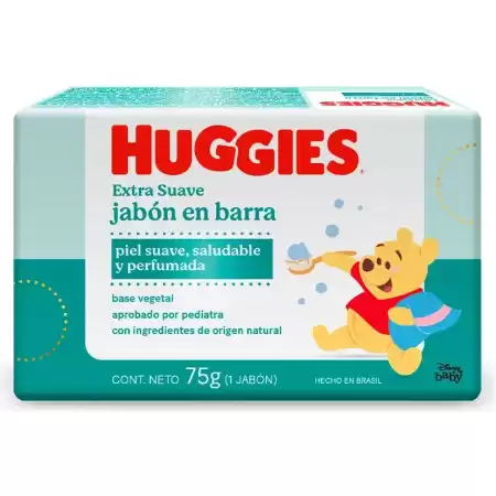 Jabon Extra Suave Huggies x75g
