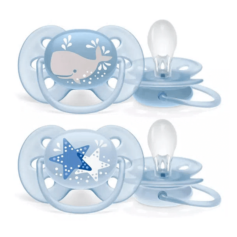 Chupete Ultra Soft Deco Philips Avent 6-18 x2 - Imagen 2