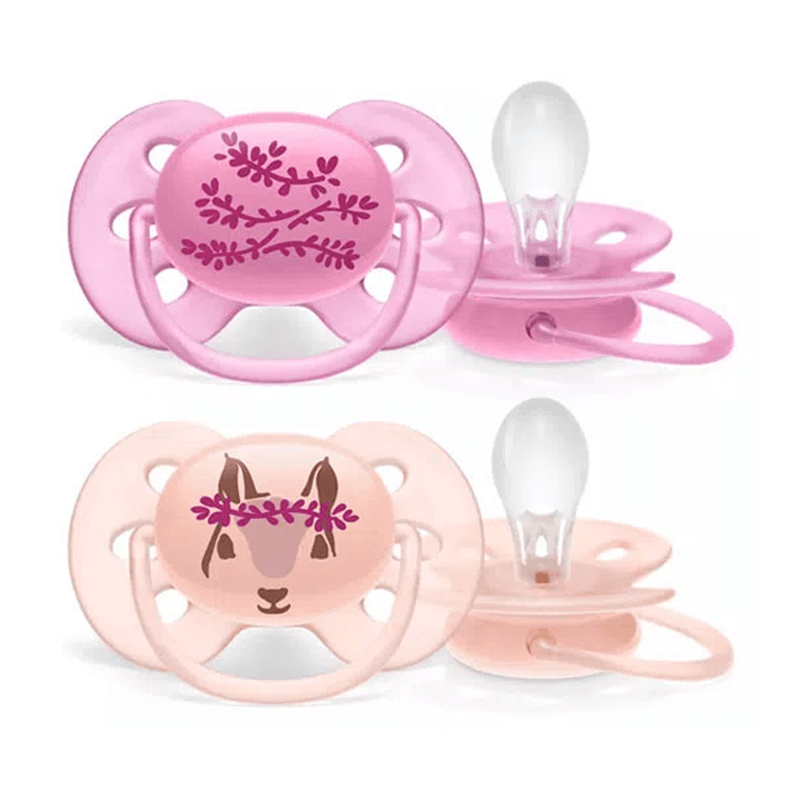 Chupete Ultra Soft Deco Philips Avent 6-18 x2 - Imagen 3