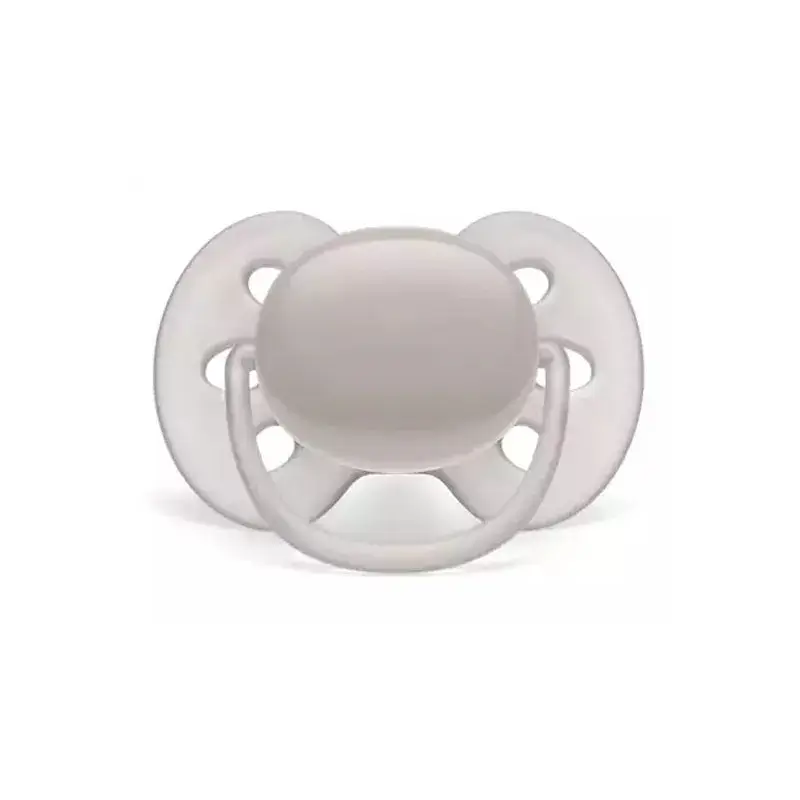 Chupete Ultra Soft Philips Avent Gris 6-18 Meses (x 1 unidad) - Imagen 2