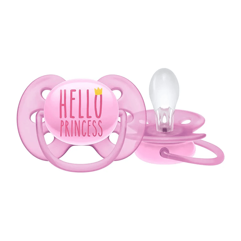 Chupete Ultra Soft Philips Avent Gris 6-18 Meses (x 1 unidad) - Imagen 4