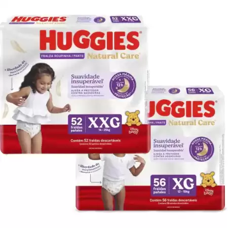 Huggies Natural Care Pants Hiperpack