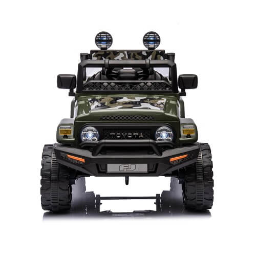 Jeep a Bateria Toyota Cruiser 6v Control, Asiento de Cuero, Luces y Música - Imagen 3