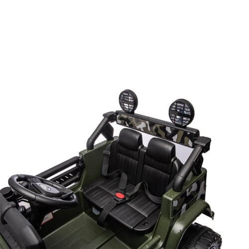 Jeep a Bateria Toyota Cruiser 6v Control, Asiento de Cuero, Luces y Música - Imagen 4