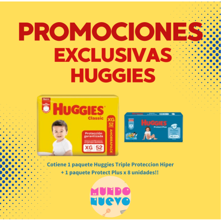 Huggies Combo Classic + Protect