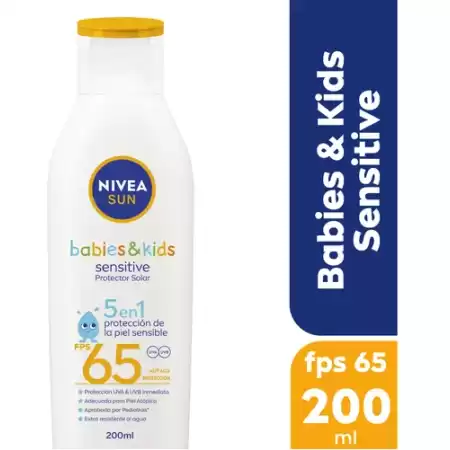 Protector Solar Nivea Kids 65fps - Sensitive