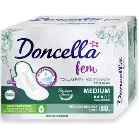 Doncella Fem Toallitas Con Alas- Medium