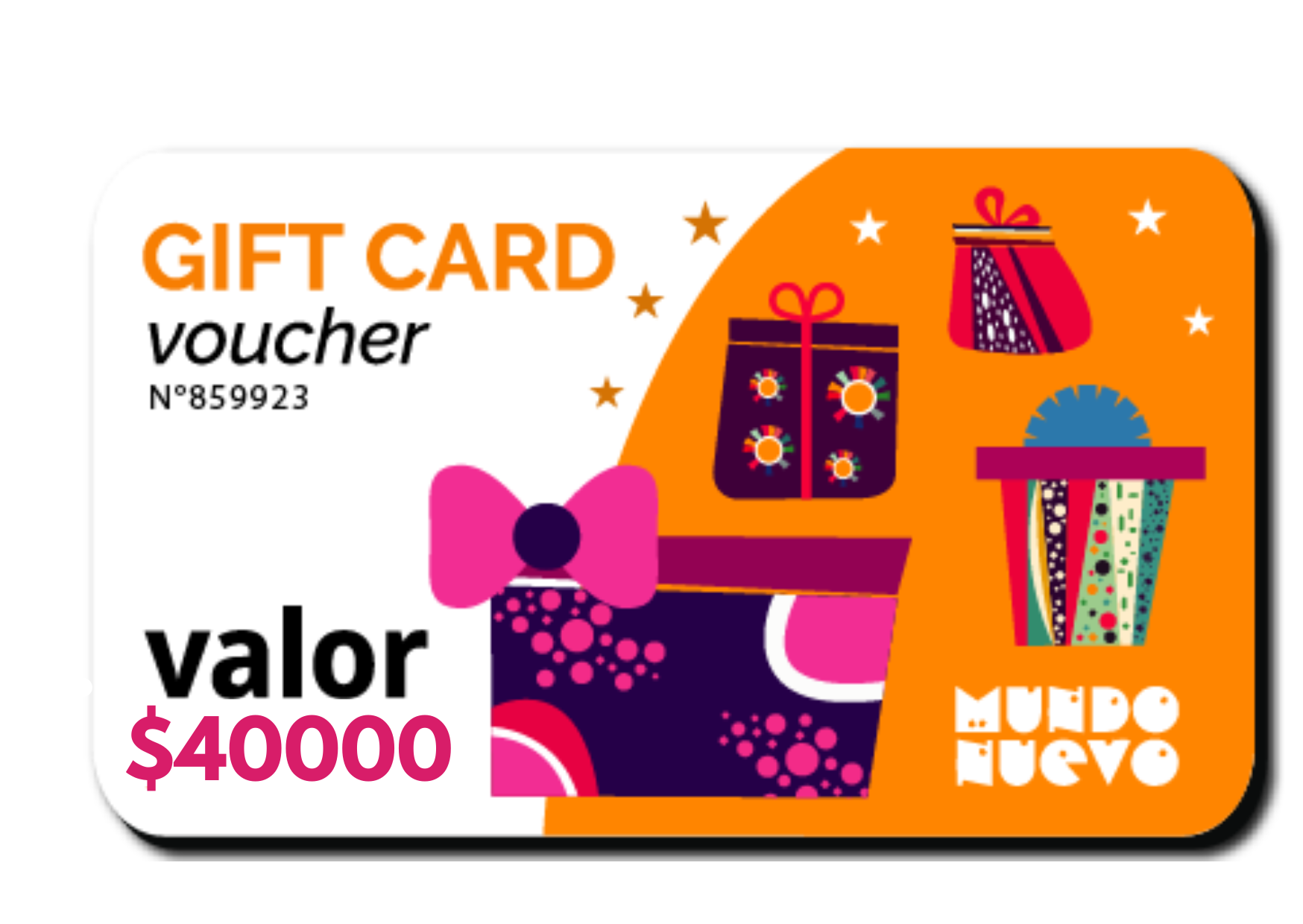 GIFT CARD $ 40000
