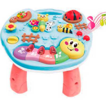 Mesa didáctica con luz y sonido