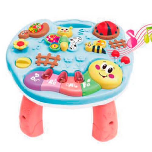 Mesa didáctica con luz y sonido