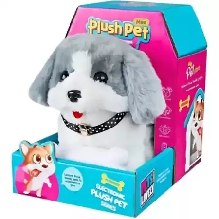 Perrito Interactivo Camina Y Ladra- Plush Pet
