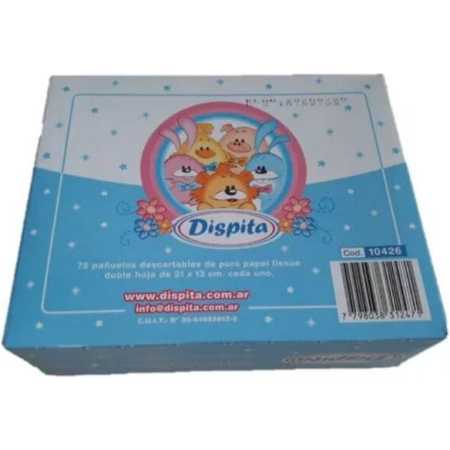 Pañuelos Descartables Dispita Caja x 75 unidades
