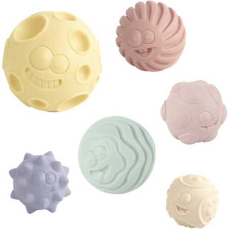 Set de pelotas de diferentes Formas- 6 piezas Baby Favorite