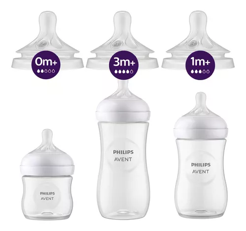 Set de Mamaderas Avent Natural 4 piezas - Imagen 3