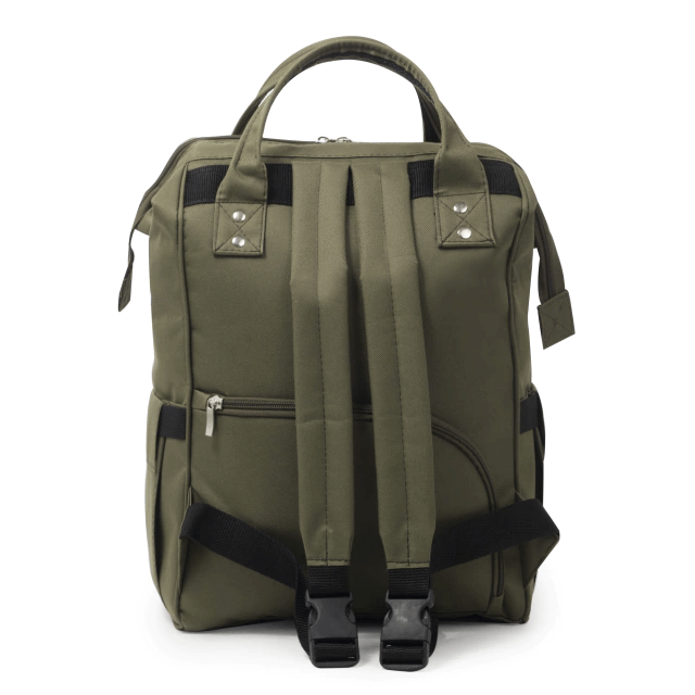 Mochila Maternal Las Floritas MODELO INTI - Imagen 2