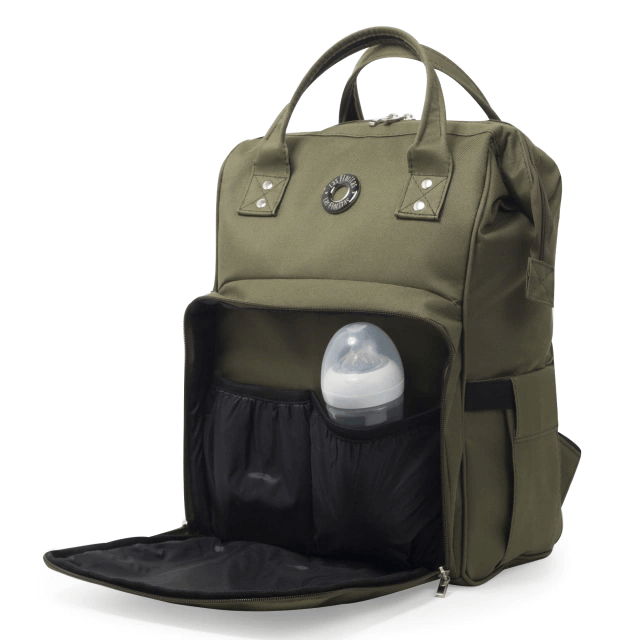 Mochila Maternal Las Floritas MODELO INTI - Imagen 4