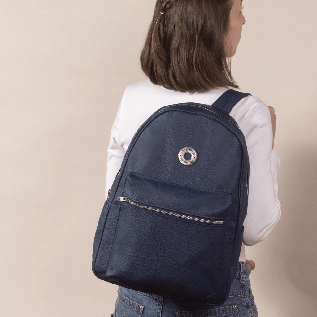 Mochila Maternal Las Floritas MODELO FLORA - Imagen 3