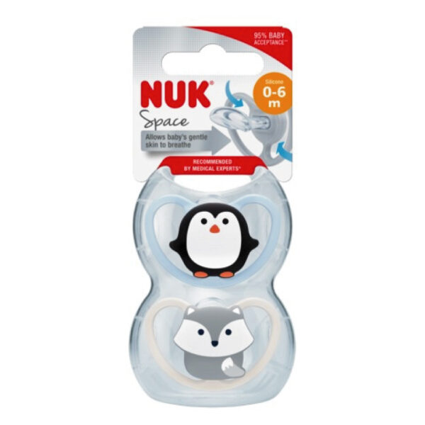 Chupete NUK Space Set x2 - Imagen 2