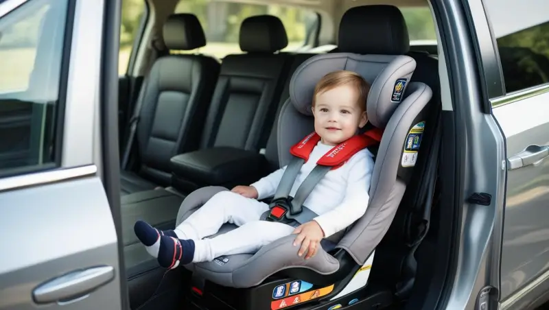 sillitas de auto o Sistemas de Retención Infantil (SRI)