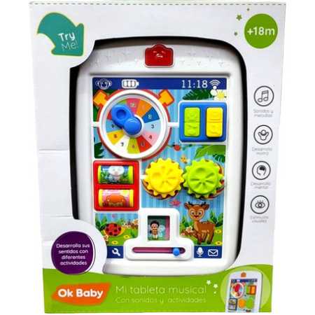 Tableta Musical Con Sonidos Y Actividades