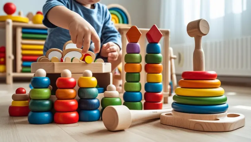 anillos-apilables-banco-degolpeo-con-martillo-ninos