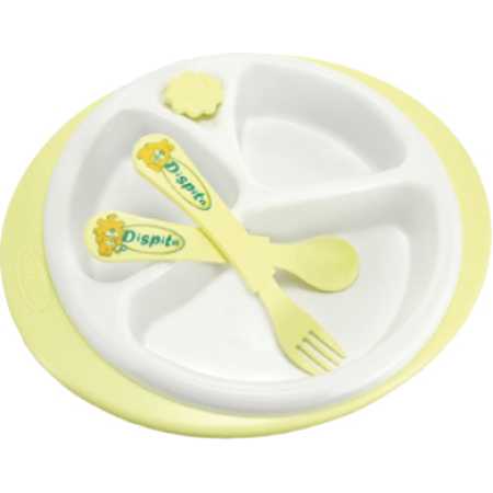 Plato Térmico Involcable Con Cubierto- Dispita