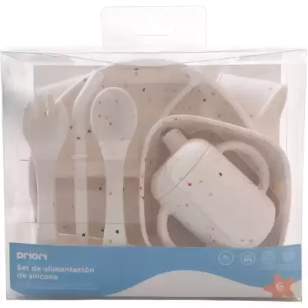 Set de alimentación de Silicona Priori 6 unidades