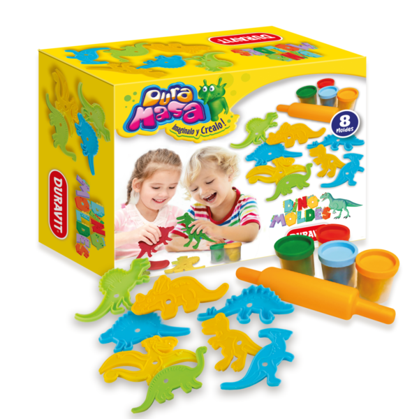 Moldes para Masas Duravit Dinosaurios