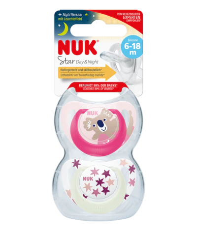 Chupete Nuk Star Day & Night - Imagen 4