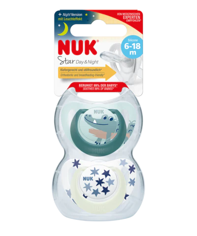Chupete Nuk Star Day & Night