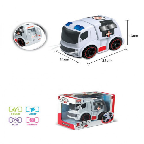 Coche a Friccion con Luz y Sonido Explorer Fan - Imagen 2