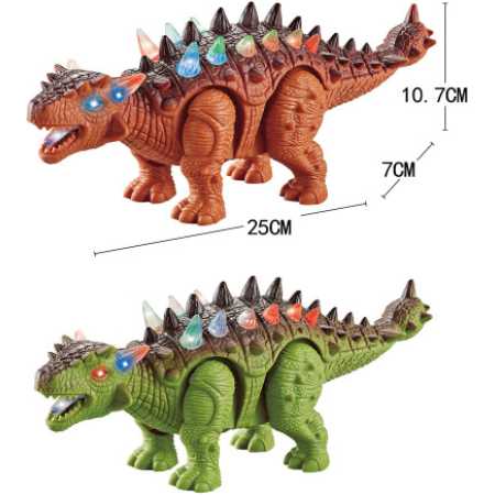 Dinosaurio con luz, sonido y movimiento