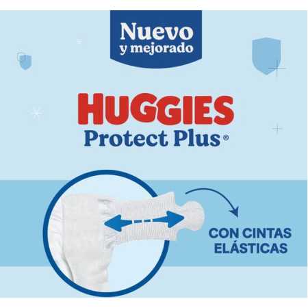 Huggies Protect Plus AhorroPack M, G, XG, XXG, XXXG Nuevo