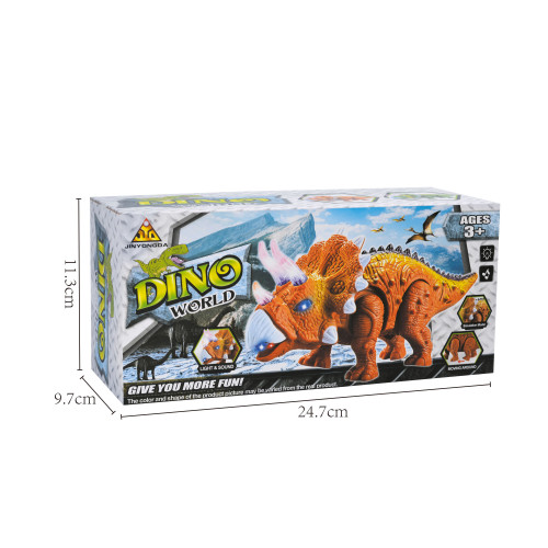 Dinosaurio con luz, sonido y movimiento - Imagen 3