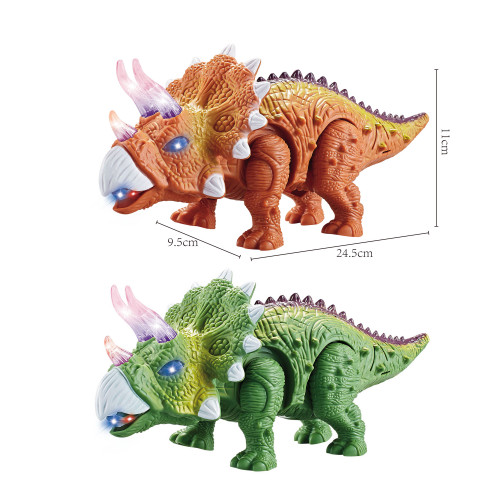 Dinosaurio con luz, sonido y movimiento - Imagen 2